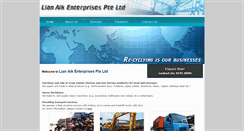 Desktop Screenshot of lae.com.sg